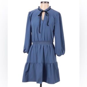 Supply & Demand Denim blue long sleeve dress. NWT. Never been worn